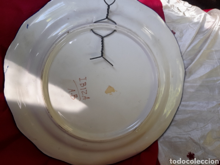 Antig&uuml;edades: Plato de cer&aacute;mica de Ibiza - Foto 2
