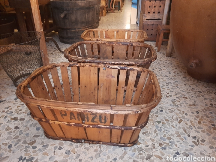 Antig&uuml;edades: Cestas / Barquillas / Banastos - Foto 3