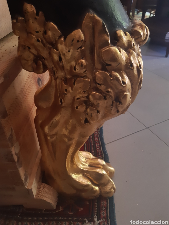 Antig&uuml;edades: ESPECTACULAR PAREJA DE PATAS DE LE&Oacute;N - Foto 10