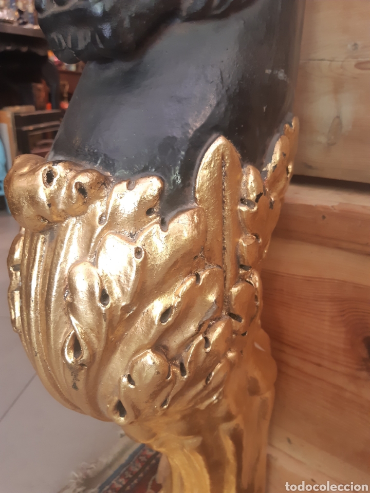 Antig&uuml;edades: ESPECTACULAR PAREJA DE PATAS DE LE&Oacute;N - Foto 13
