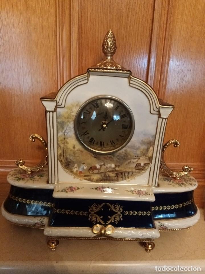 Antig&uuml;edades: RELOJ LIMOGES - Foto 1