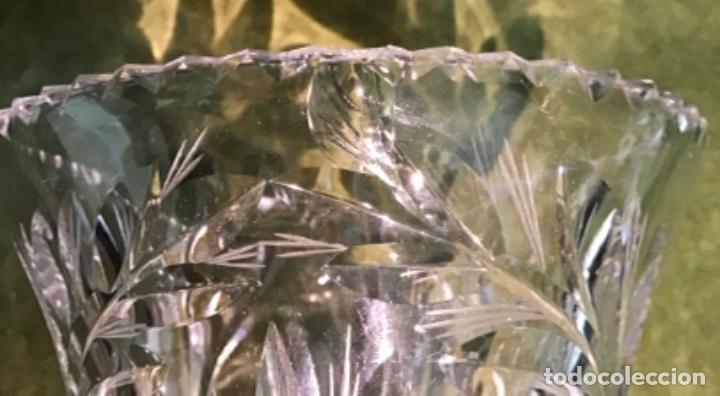 Antig&uuml;edades: JARRON DE CRISTAL Y PLATA - Foto 6