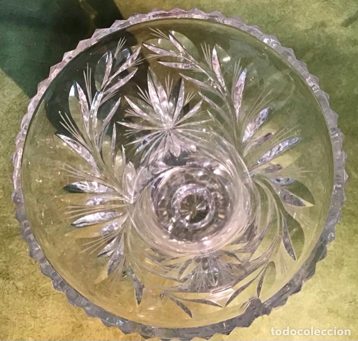 Antig&uuml;edades: JARRON DE CRISTAL Y PLATA - Foto 8