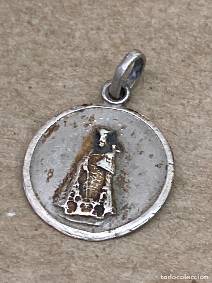 Antig&uuml;edades: Medalla de plata religiosa - Foto 1