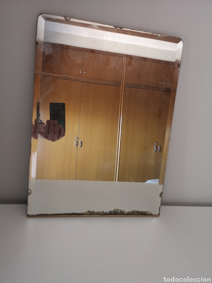 Antiguidades: Espejo antiguo primera mitad siglo XX