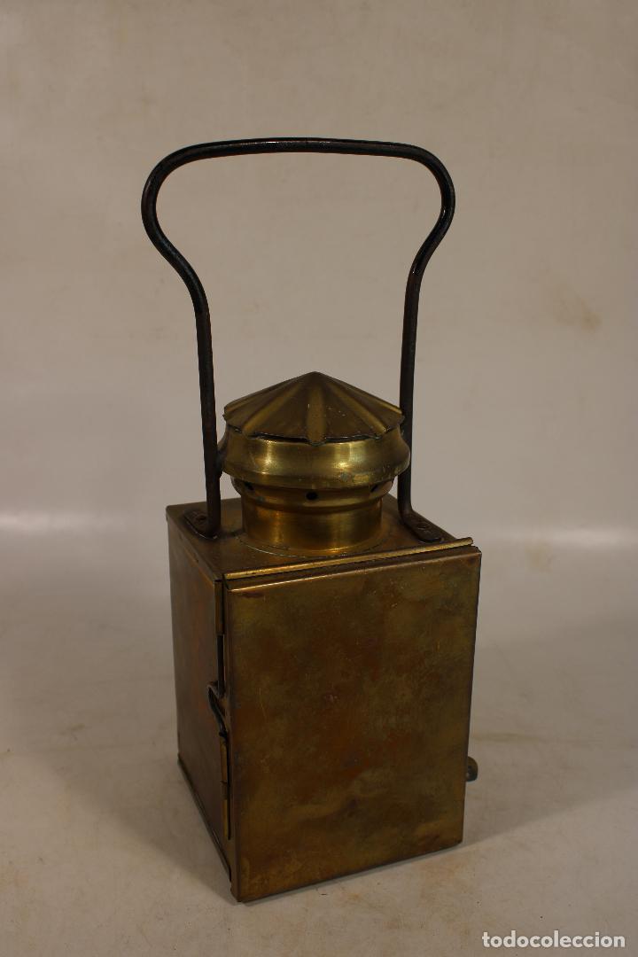 Antig&uuml;edades: antiguo farol de tren - Foto 4
