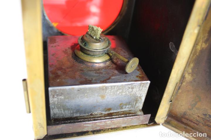 Antig&uuml;edades: antiguo farol de tren - Foto 7