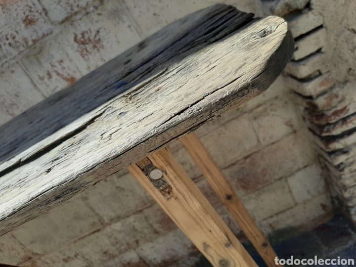 Antig&uuml;edades: Mesa / mesa isla / cons&oacute;la r&uacute;stica antigua - Foto 9