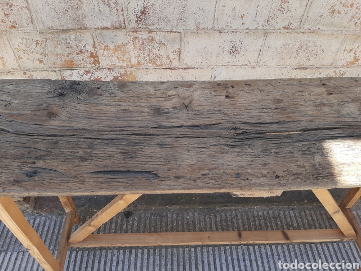 Antig&uuml;edades: Mesa / mesa isla / cons&oacute;la r&uacute;stica antigua - Foto 18