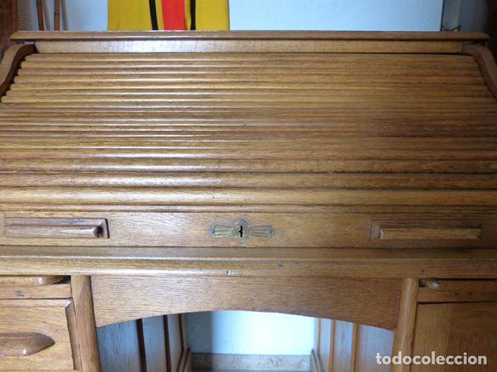 Antig&uuml;edades: Bureau con persiana de los a&ntilde;os 30 - Foto 3