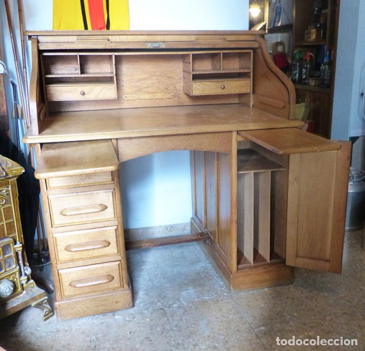 Antig&uuml;edades: Bureau con persiana de los a&ntilde;os 30 - Foto 5