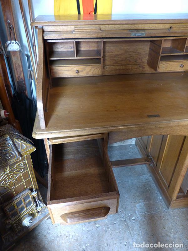 Antig&uuml;edades: Bureau con persiana de los a&ntilde;os 30 - Foto 7