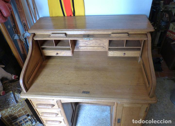 Antig&uuml;edades: Bureau con persiana de los a&ntilde;os 30 - Foto 11