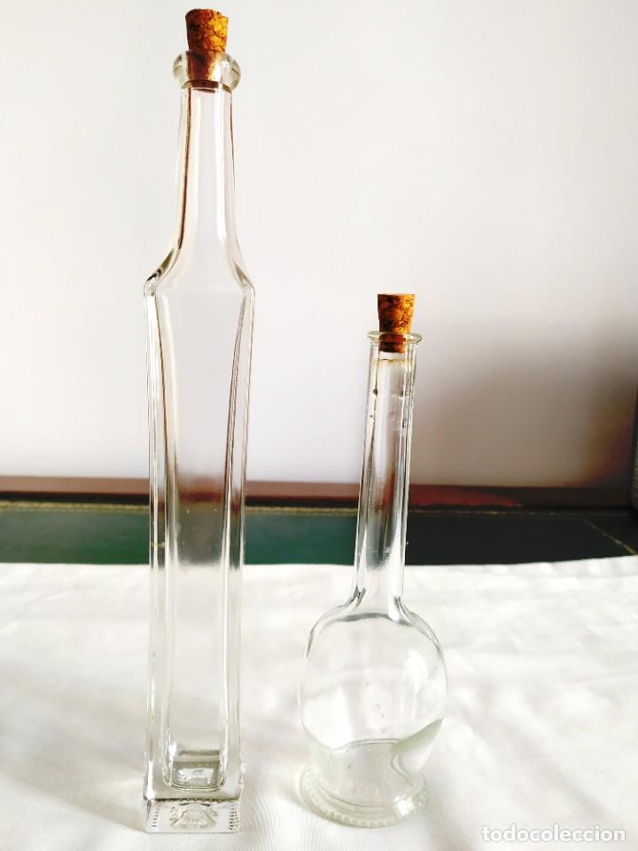 Antig&uuml;edades: DOS BOTELLITAS PARA ACEITE Y VINAGRE - Foto 2