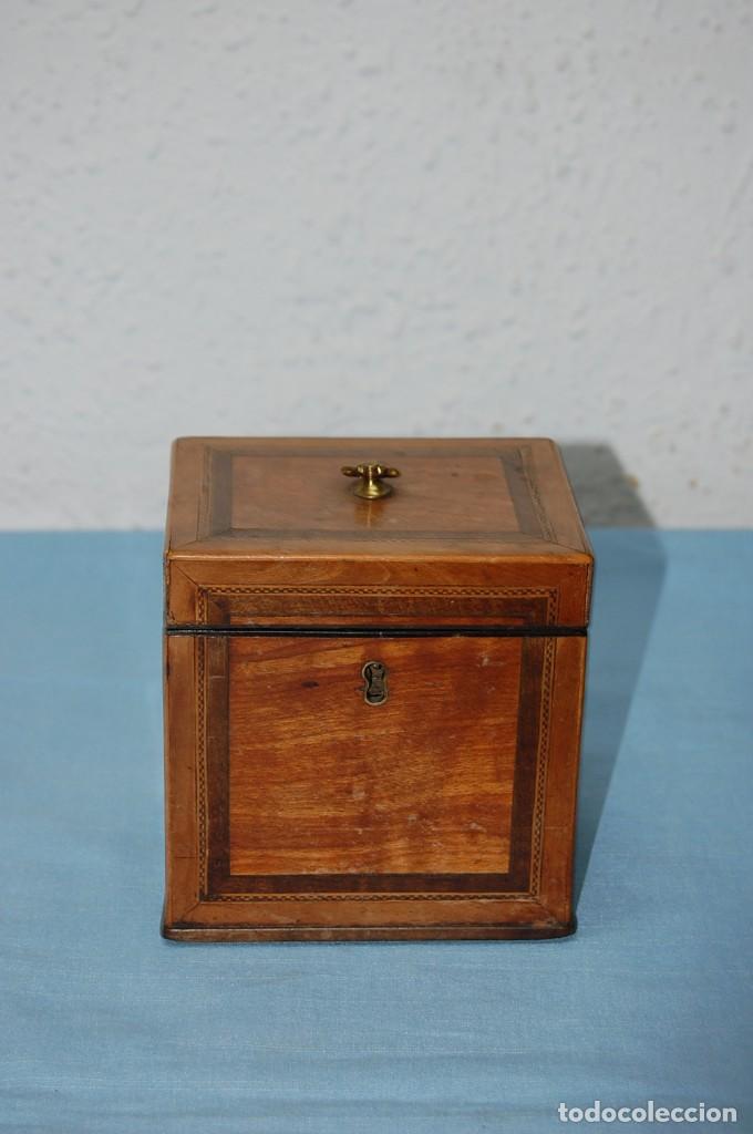 Antig&uuml;edades: CAJA DE T&Eacute; INGLESA - Foto 1