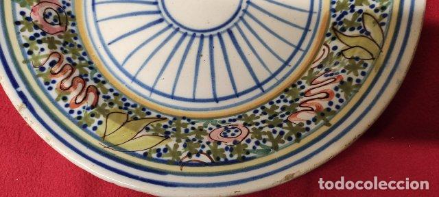 Antig&uuml;edades: ANTIGUO PLATO DE MANISES 30.5CM - Foto 2