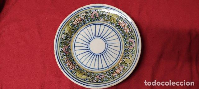 Antig&uuml;edades: ANTIGUO PLATO DE MANISES 30.5CM - Foto 1