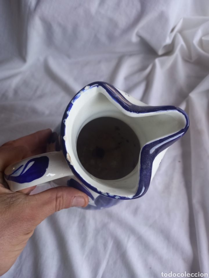 Antig&uuml;edades: JARRON PINTADO A MANO ENMA - Foto 5