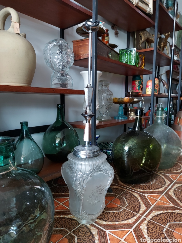 Antig&uuml;edades: L&aacute;mpara de techo modernista - Foto 5