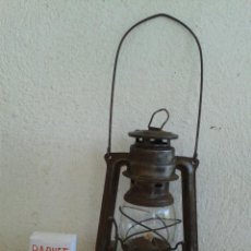Antigüedades: ANTIGUO QUINQUE LAMPARA CANDIL MEVA CHECOSLOVAQUIA. Lote 339549193