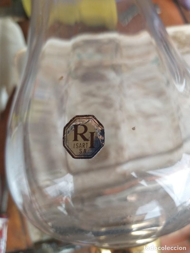 Antig&uuml;edades: antiguo jarron cristal de joyer&iacute;a - Foto 6