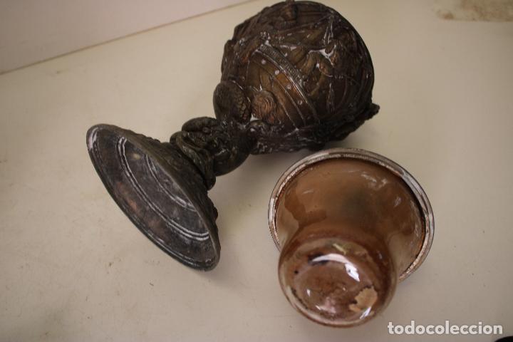 Antig&uuml;edades: antiguo quinque de calamina cosmos brenner - Foto 2