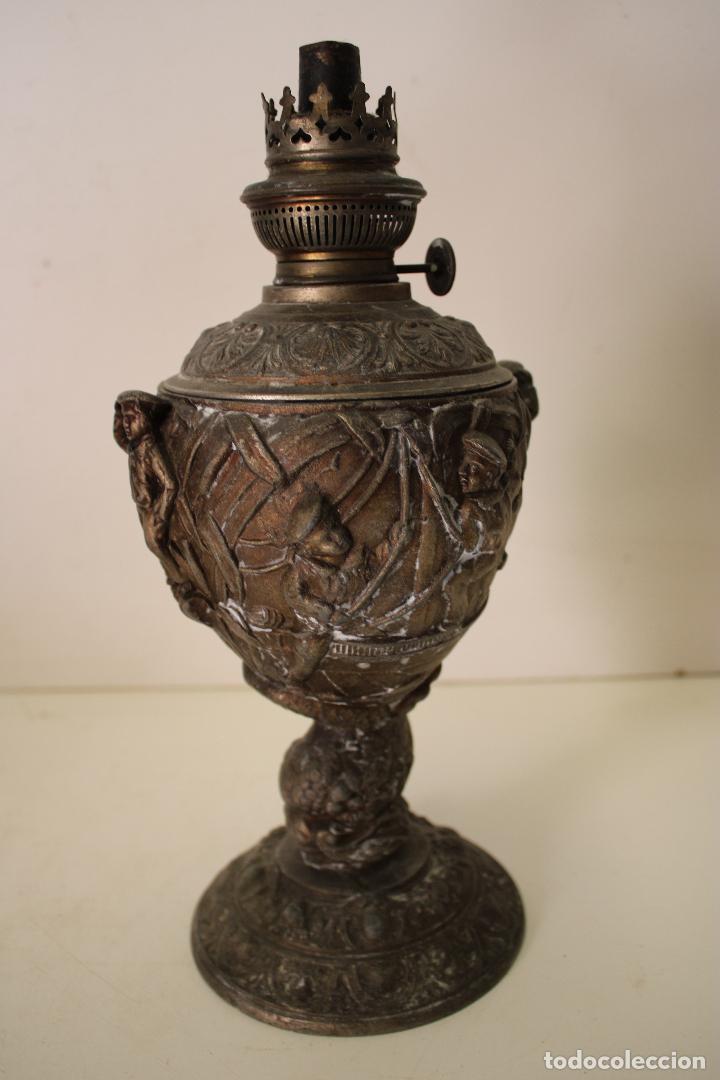 Antig&uuml;edades: antiguo quinque de calamina cosmos brenner - Foto 4