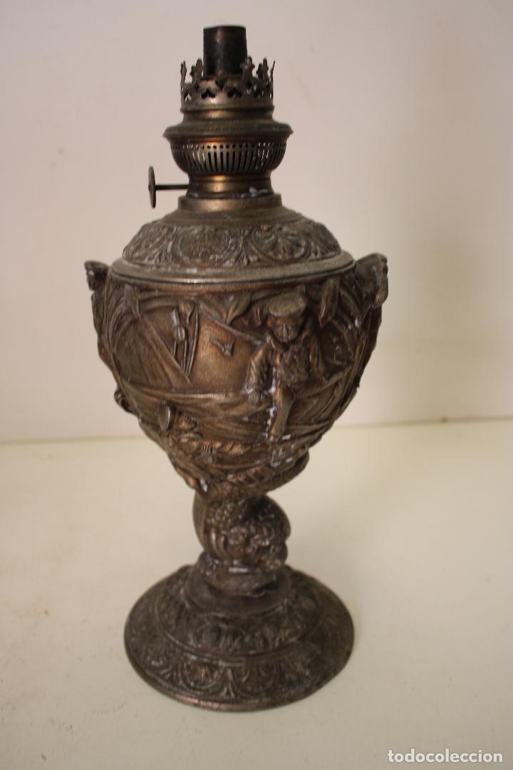 Antig&uuml;edades: antiguo quinque de calamina cosmos brenner - Foto 7