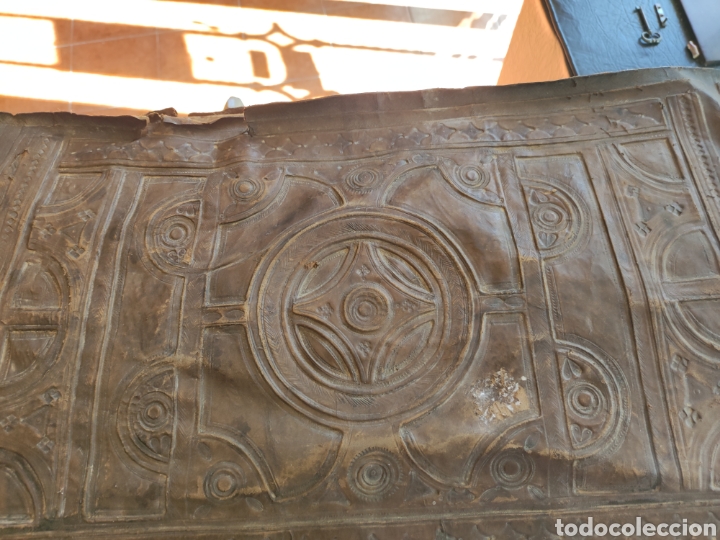 Antig&uuml;edades: Ba&uacute;l viaje encorado - Foto 8