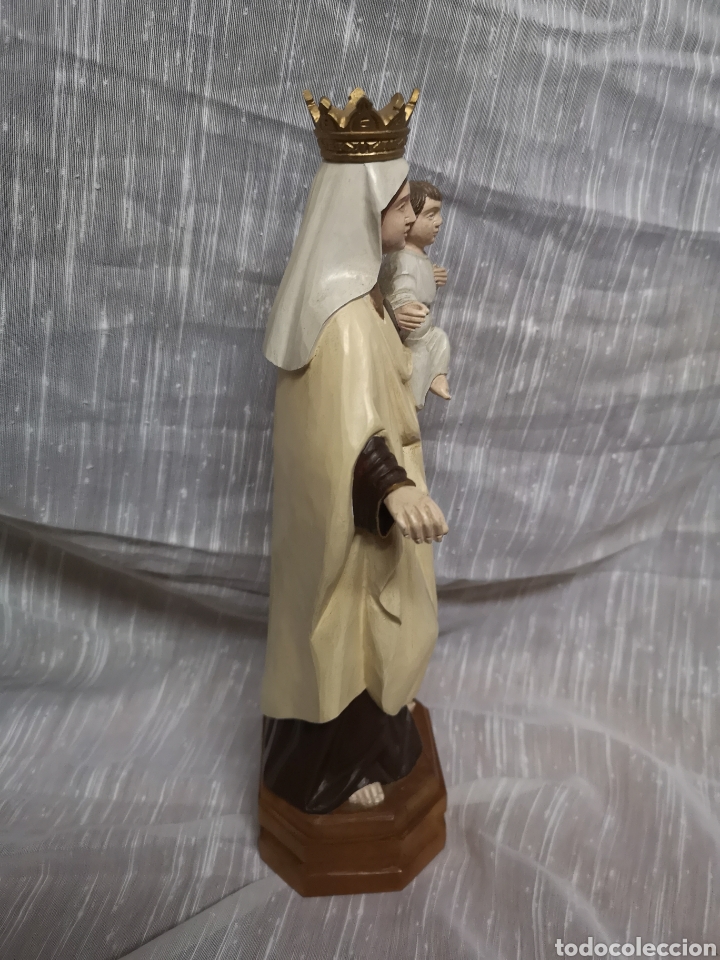 Antig&uuml;edades: Talla Virgen del Carmen - Foto 2