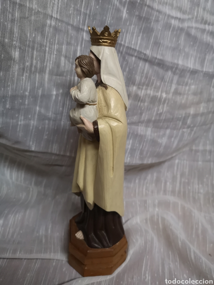 Antig&uuml;edades: Talla Virgen del Carmen - Foto 4