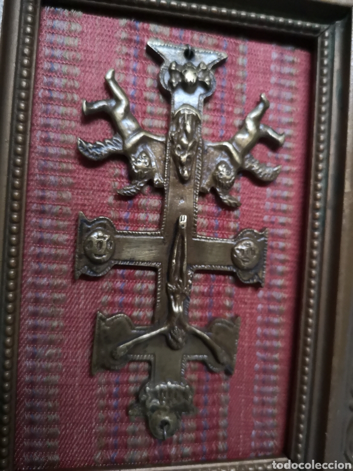 Antig&uuml;edades: Cuadro Cruz de Caravaca - Foto 2