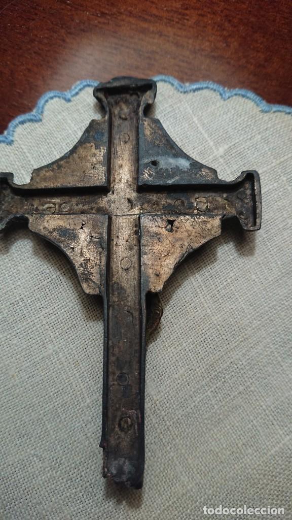 Antig&uuml;edades: ANTIGUA CRUZ DE METAL - Foto 10