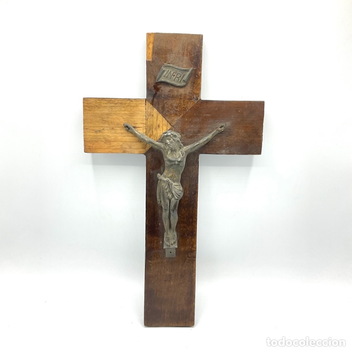 Cruz de pared de madera religiosa - Crucifijo