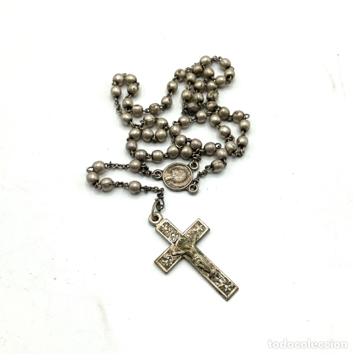 antiguo rosario religioso - Compra venta en todocoleccion