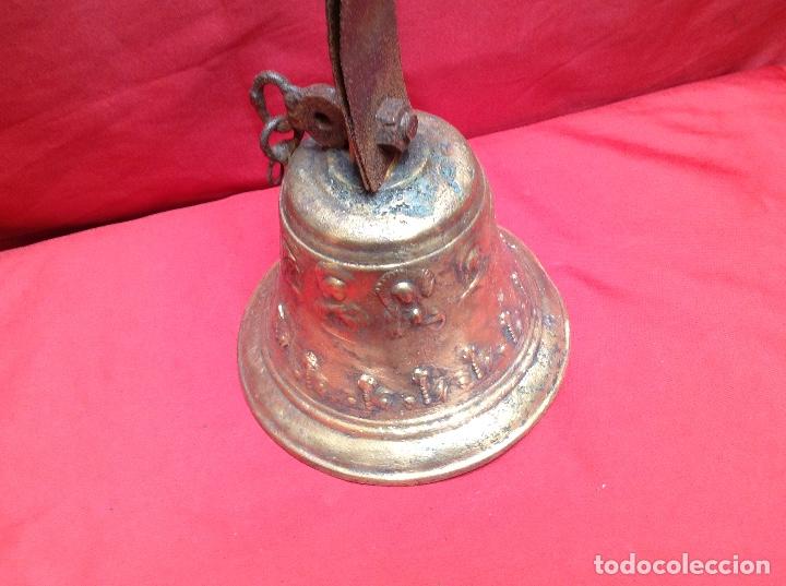 Antig&uuml;edades: Campana de bronce antigua , - Foto 7