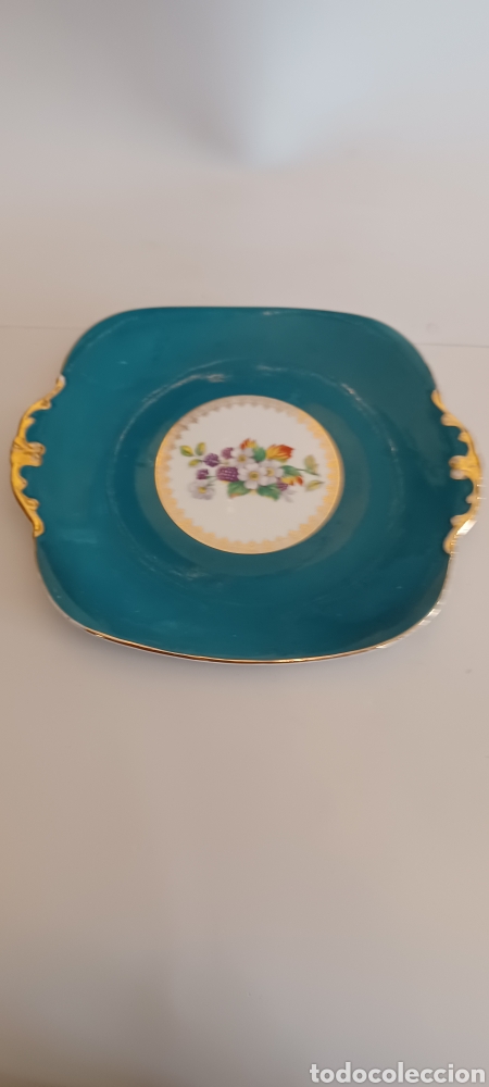 Antig&uuml;edades: Plato postre Windsor bone china - Foto 1