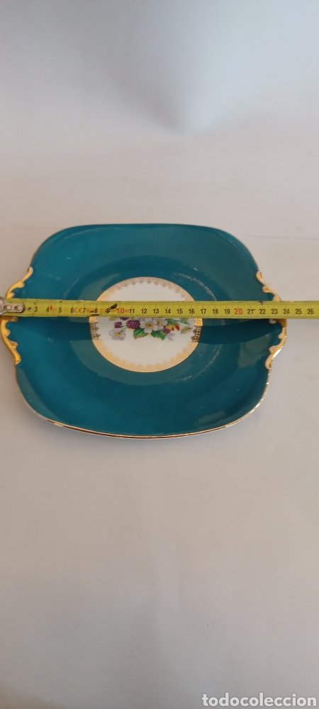 Antig&uuml;edades: Plato postre Windsor bone china - Foto 2
