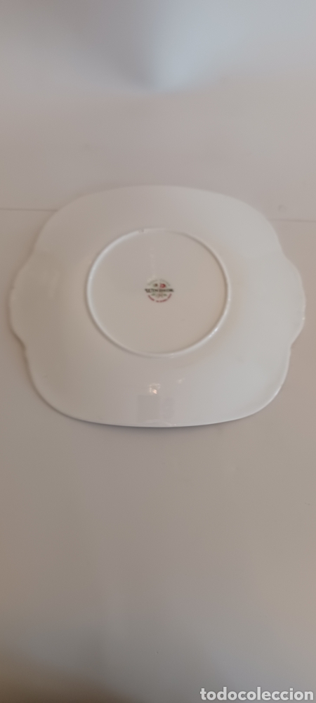 Antig&uuml;edades: Plato postre Windsor bone china - Foto 3