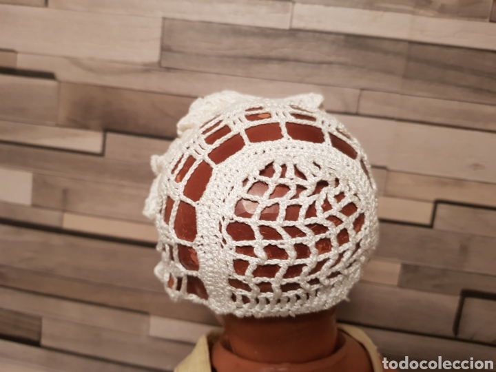 Antig&uuml;edades: Gorro de beb&eacute; o mu&ntilde;eca de Ganchillo - Foto 3