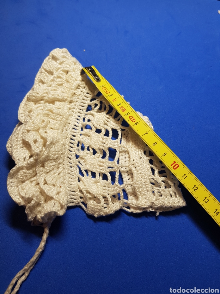 Antig&uuml;edades: Gorro de beb&eacute; o mu&ntilde;eca de Ganchillo - Foto 5