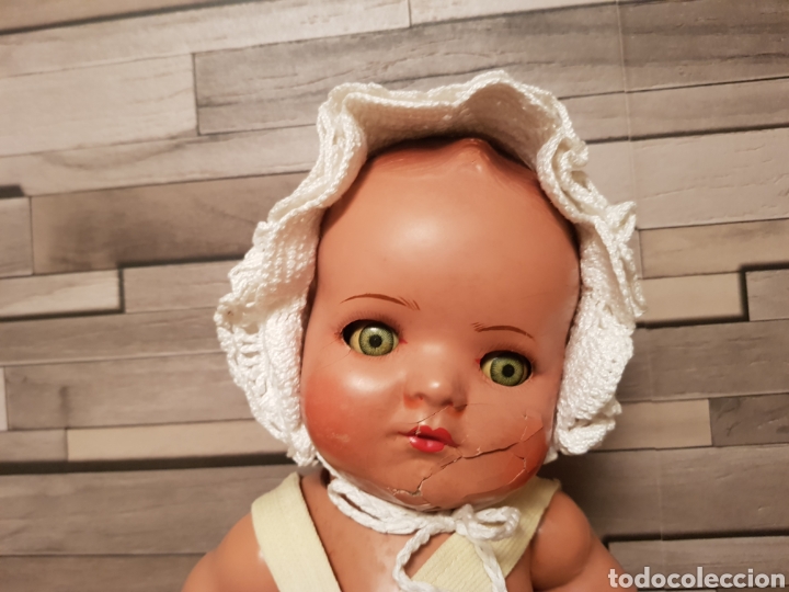 Antig&uuml;edades: Gorro de beb&eacute; o mu&ntilde;eca de Ganchillo - Foto 1