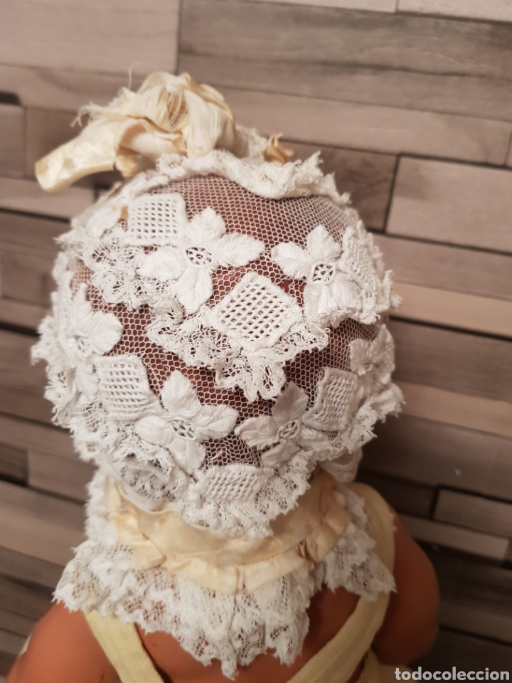 Antig&uuml;edades: Gorro de beb&eacute; o mu&ntilde;eca - Foto 3