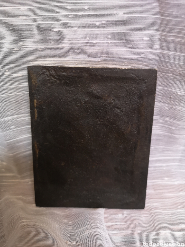 Antig&uuml;edades: Placa de bronce de la Virgen del Perpetuo Socorro - Foto 4