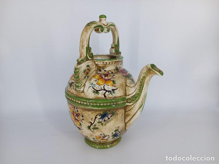 Antig&uuml;edades: Antiguo jarr&oacute;n de cermica capodimonte - Foto 2