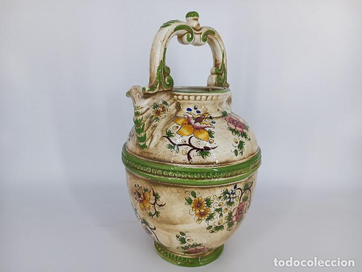 Antig&uuml;edades: Antiguo jarr&oacute;n de cermica capodimonte - Foto 5