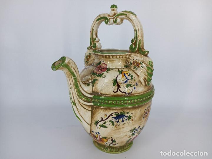 Antig&uuml;edades: Antiguo jarr&oacute;n de cermica capodimonte - Foto 6
