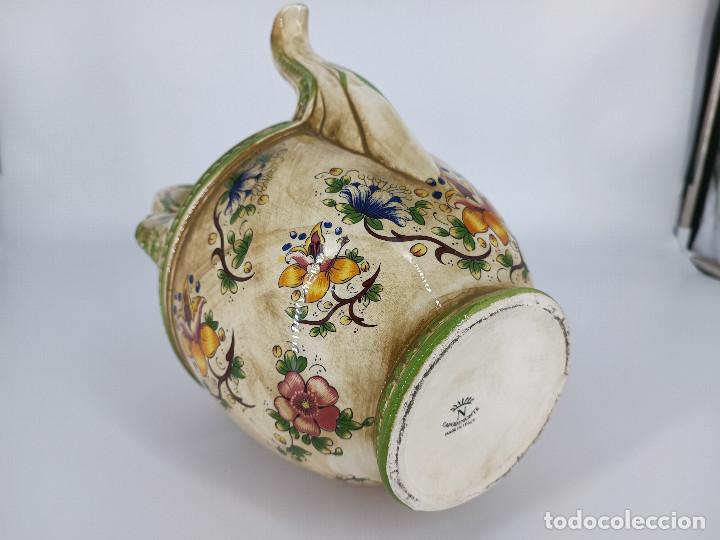 Antig&uuml;edades: Antiguo jarr&oacute;n de cermica capodimonte - Foto 8