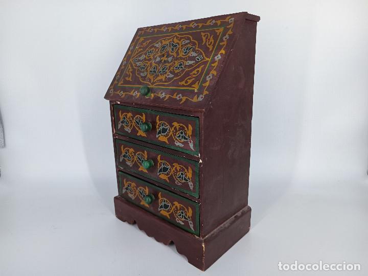 Antig&uuml;edades: Joyero bureau estilo georgiano - Foto 9