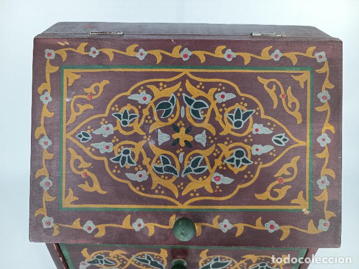 Antig&uuml;edades: Joyero bureau estilo georgiano - Foto 2